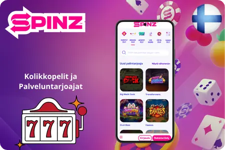 Spinz Casino kolikkopelit ja parhaat pelintarjoajat Suomessa